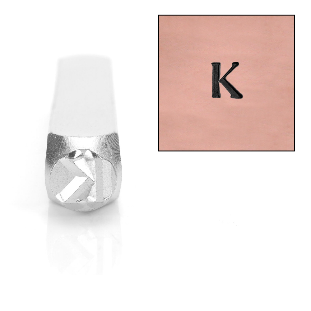 Metal Stamping Tools ImpressArt Kappa Greek Letter Stamp, 6mm